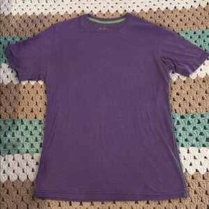 Volcom Solid Purple Short Sleeve Tee T- Shirt Mens sz XL Slim Fir